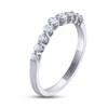Thumbnail Image 2 of THE LEO Ideal Cut Diamond Wedding Band 1/3 ct tw Round-cut 14K White Gold