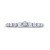 Thumbnail Image 3 of THE LEO Ideal Cut Diamond Wedding Band 1/3 ct tw Round-cut 14K White Gold