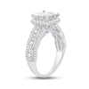 Thumbnail Image 1 of Diamond Engagement Ring 1-1/2 ct tw Princess & Round-cut 14K White Gold