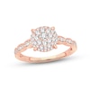 Thumbnail Image 0 of Diamond Engagement Ring 5/8 ct tw Round-cut 14K Rose Gold