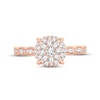 Thumbnail Image 2 of Diamond Engagement Ring 5/8 ct tw Round-cut 14K Rose Gold