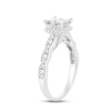 Thumbnail Image 2 of Now + Forever Multi-Diamond Engagement Ring 1 ct tw Princess & Round-cut 14K White Gold