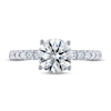 THE LEO Ideal Cut Diamond Engagement Ring 1-7/8 ct tw 14K White Gold