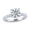 Thumbnail Image 1 of THE LEO Ideal Cut Diamond Engagement Ring 2-3/8 ct tw 14K White Gold