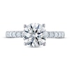 THE LEO Ideal Cut Diamond Engagement Ring 2-3/8 ct tw 14K White Gold