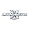 Thumbnail Image 3 of THE LEO Ideal Cut Diamond Engagement Ring 2-3/8 ct tw 14K White Gold