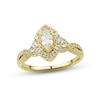 Thumbnail Image 0 of Diamond Engagement Ring 1 ct tw Marquise, Pear & Round-cut 14K Yellow Gold