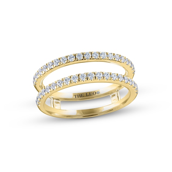 THE LEO Diamond Enhancer Ring 1/2 ct tw Round-cut 14K Yellow Gold