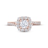 THE LEO Diamond Engagement Ring 1-1/6 ct tw Round-cut 14K Rose Gold