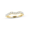 Thumbnail Image 0 of THE LEO Diamond Wedding Band 3/8 ct tw Round-cut 14K Yellow Gold