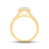 Thumbnail Image 3 of Now + Forever Multi-Diamond Engagement Ring 3/4 ct tw Round-cut 10K Two-Tone Gold