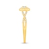 Thumbnail Image 2 of Now + Forever Diamond Engagement Ring 3/8 ct tw Round-cut 10K Yellow Gold