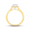 Thumbnail Image 3 of Now + Forever Multi-Diamond Engagement Ring 1/2 ct tw Round-cut 10K Two-Tone Gold
