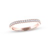 THE LEO Diamond Wedding Band 1/5 ct tw Round-cut 14K Rose Gold