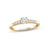Thumbnail Image 1 of Now + Forever Diamond Engagement Ring 3/8 ct tw Round-cut 14K Yellow Gold