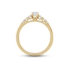 Thumbnail Image 3 of Now + Forever Diamond Engagement Ring 3/8 ct tw Princess & Round-cut 14K Yellow Gold