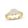 Thumbnail Image 1 of Now + Forever Diamond Engagement Ring 1/2 ct tw Round-cut 14K Yellow Gold