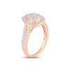 Thumbnail Image 1 of Multi-Diamond Engagement Ring 1 ct tw Round-cut 14K Rose Gold