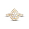 Thumbnail Image 3 of Now + Forever Multi-Diamond Engagement Ring 1 ct tw Round-cut 14K Yellow Gold