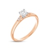 Thumbnail Image 1 of Diamond Engagement Ring 1/3 ct tw Round-cut 14K Two-Tone Gold