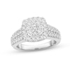 Thumbnail Image 0 of Multi-Diamond Engagement Ring 1 ct tw Round-cut 14K White Gold