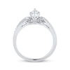 Thumbnail Image 2 of Now + Forever Diamond Engagement Ring 1/2 ct tw Marquise & Round-cut 14K White Gold