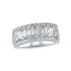 Lab-Created Diamonds by KAY Emerald-Cut Anniversary Band 2-1/2 ct tw 14K White Gold