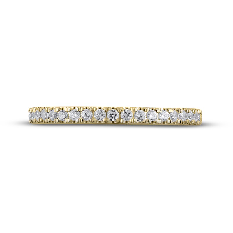 Lab-Created Diamonds by KAY Anniversary Band 1/4 ct tw 14K Yellow Gold
