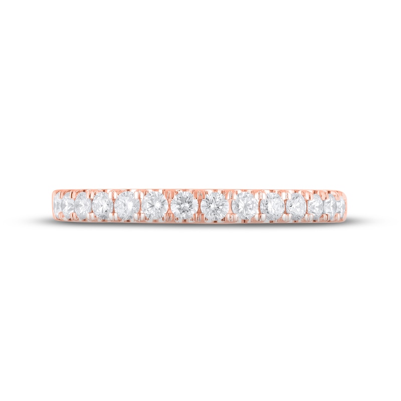 Lab-Created Diamonds by KAY Anniversary Band 1/2 ct tw 14K Rose Gold