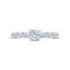 Thumbnail Image 2 of Diamond Engagement Ring 1 ct tw Round-cut 14K White Gold