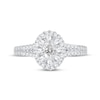 Thumbnail Image 3 of Now + Forever Diamond Engagement Ring 1 ct tw Oval & Round-cut 14K White Gold