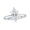 Lab-Created Diamonds by KAY Marquise-Cut Solitaire Engagement Ring 1-1/2 ct tw 14K White Gold