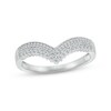 Thumbnail Image 4 of Now + Forever Emerald & Diamond Bridal Set 1/3 ct tw Oval & Round-cut 10K White Gold