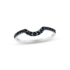 Thumbnail Image 4 of Now + Forever Black & White Diamond Bridal Set 3/4 ct tw Round-cut 10K White Gold