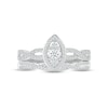 Thumbnail Image 2 of Now + Forever Multi- Diamond Center Bridal Set 1/3 ct tw Round-cut 10K White Gold