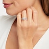 Thumbnail Image 5 of Now + Forever Multi- Diamond Center Bridal Set 1/3 ct tw Round-cut 10K White Gold