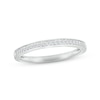 Thumbnail Image 4 of Now + Forever Multi-Diamond Center Bridal Set 1/2 ct tw Round-cut 10K White Gold