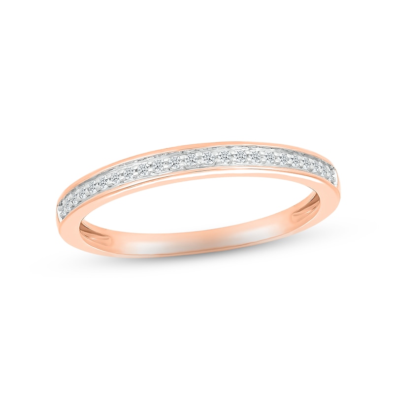 Main Image 4 of Now + Forever Multi-Diamond Center Bridal Set 1/2 ct tw Round-cut 10K Rose Gold