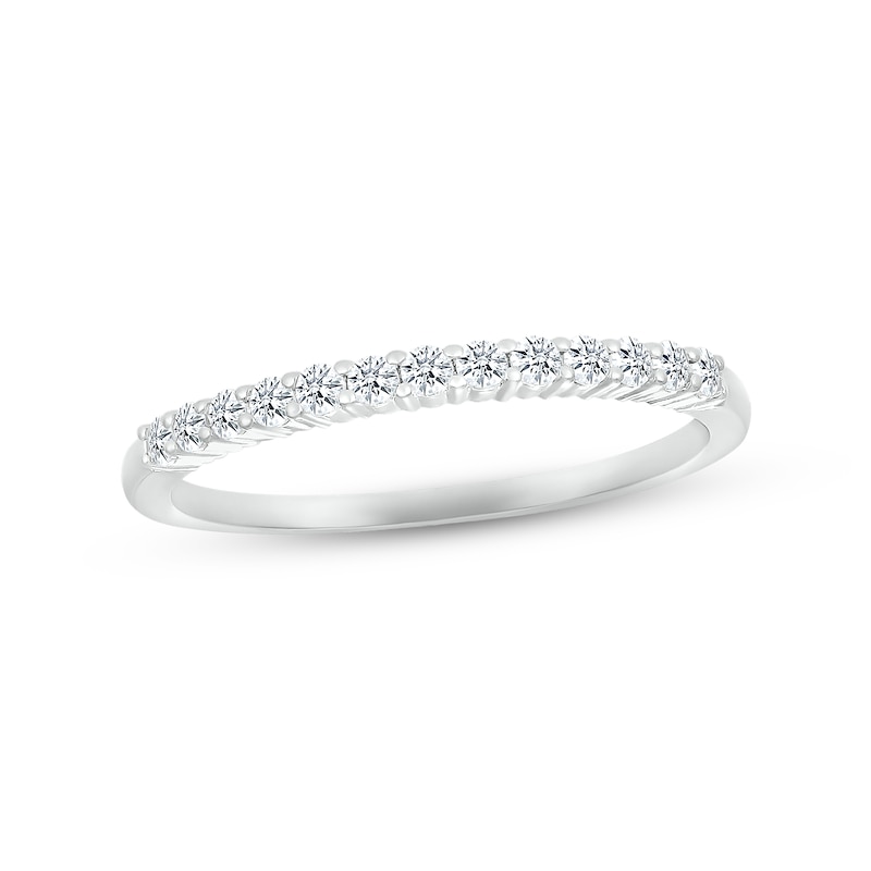 Main Image 4 of Now + Forever Multi-Diamond Center Bridal Set 7/8 ct tw Baguette & Round-cut 10K White Gold