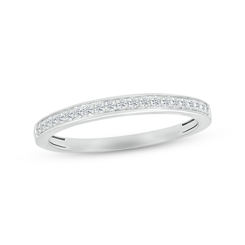 Main Image 4 of Now + Forever Multi-Diamond Center Bridal Set 1-1/2 ct tw Round & Baguette-cut 10K White Gold