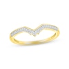 Thumbnail Image 4 of Now + Forever Diamond Bridal Set 1/2 ct tw Princess & Round-cut 10K Yellow Gold