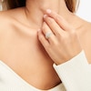 Thumbnail Image 5 of Now + Forever Diamond Bridal Set 1/2 ct tw Princess & Round-cut 10K Yellow Gold