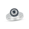 Thumbnail Image 1 of Now + Forever Black & White Diamond Bridal Set 1/2 ct tw Round-cut 10K White Gold