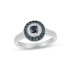 Thumbnail Image 3 of Now + Forever Black & White Diamond Bridal Set 1/2 ct tw Round-cut 10K White Gold