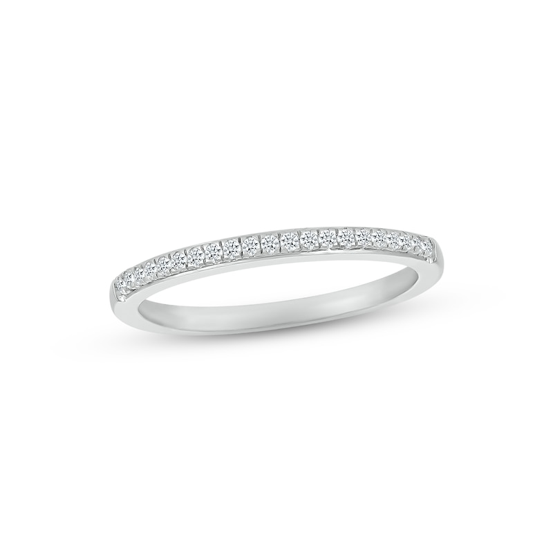 Main Image 4 of Now + Forever Black & White Diamond Bridal Set 1/2 ct tw Round-cut 10K White Gold
