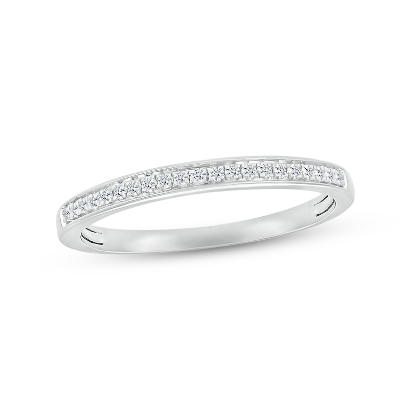 Main Image 4 of Now + Forever Diamond Bridal Set 1 ct tw Round & Baguette-cut 10K White Gold