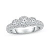 Thumbnail Image 0 of Diamond Three-Stone Engagement Ring 1 ct tw Round-cut 18K White Gold