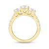 Thumbnail Image 2 of Diamond Three-Stone Engagement Ring 2 ct tw Round-cut 14K Yellow Gold
