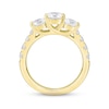 Thumbnail Image 3 of Now + Forever Diamond Three-Stone Engagement Ring 2 ct tw Round-cut 14K Yellow Gold