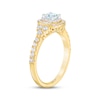 Thumbnail Image 1 of THE LEO First Light Diamond Princess-Cut Engagement Ring 3/4 ct tw 14K Two-Tone Gold